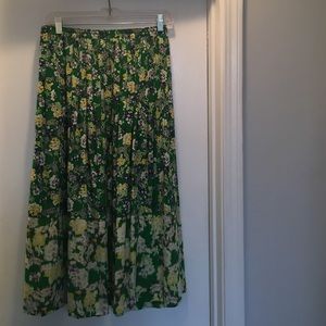 Floral silk Rebecca Taylor Skirt