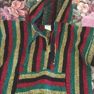 Authentic Rasta Poncho