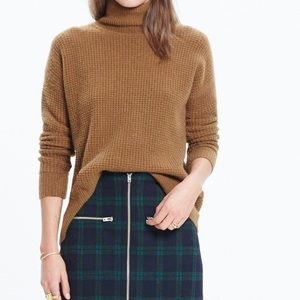 Madewell Wafflestitch Turtleneck Sweater