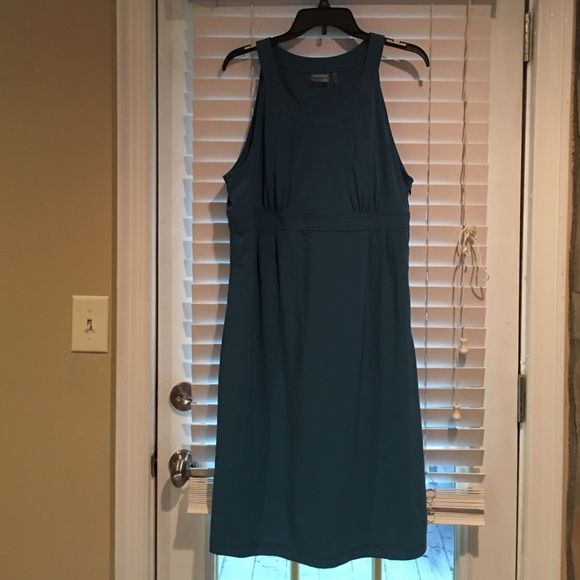 Athleta teal tank dress 16