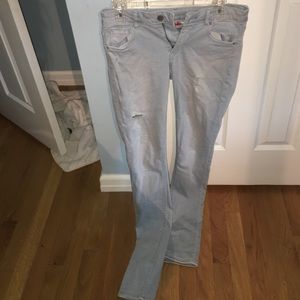 Light Wash Skinny Jeans