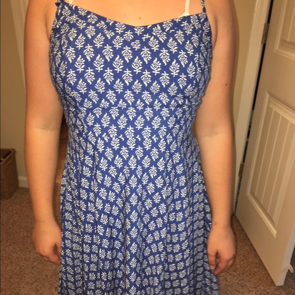 Two Blue old navy dresses