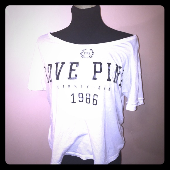 Victoria Secret Love Pink T Shirt Medium
