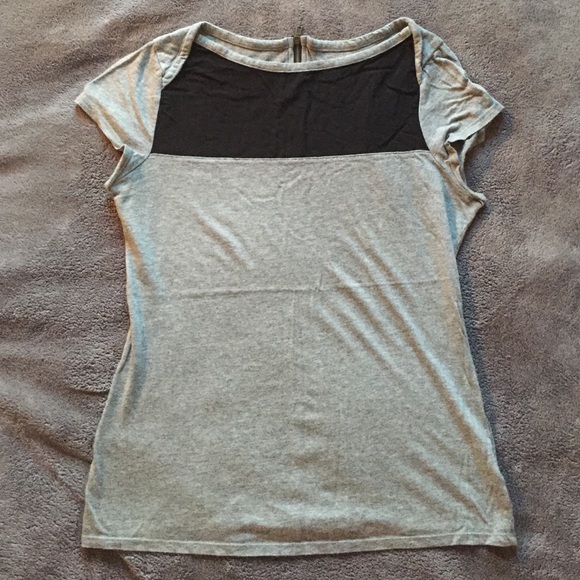 Merona t-shirt bought at Target, grey and black