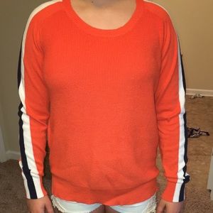 Orange sweater