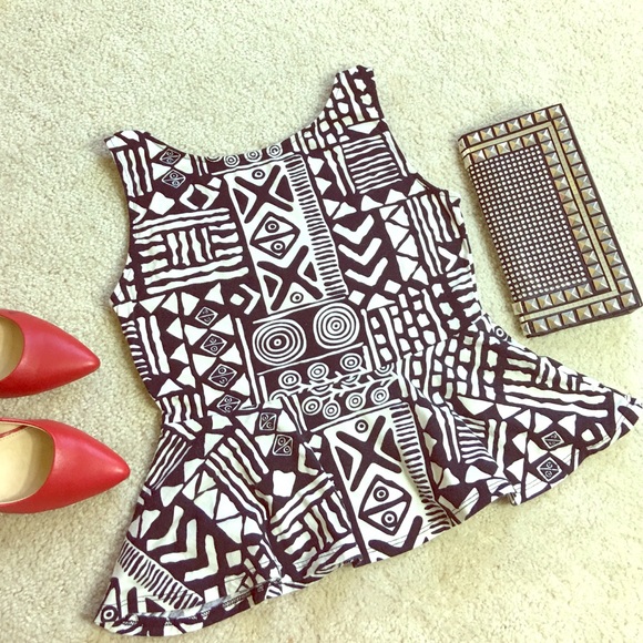 Aztec Flare Top