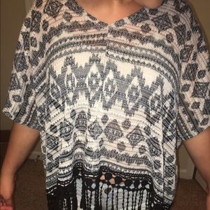 Short sleeve polyester shirt