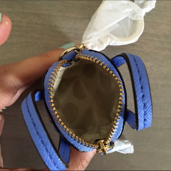 🚨Price Firm Kate Spade Indigo Purse Keychain - Picture 2 of 4