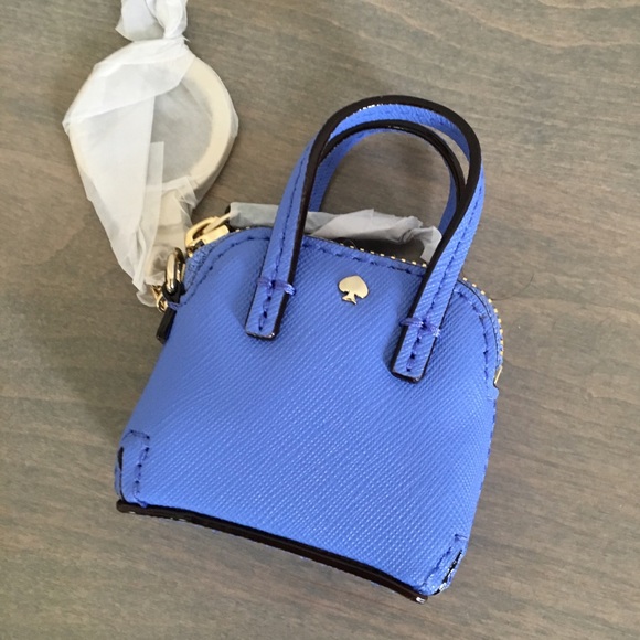 🚨Price Firm Kate Spade Indigo Purse Keychain - Picture 4 of 4