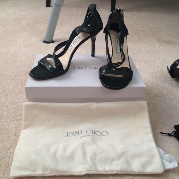 Jimmy Choo strappy heels