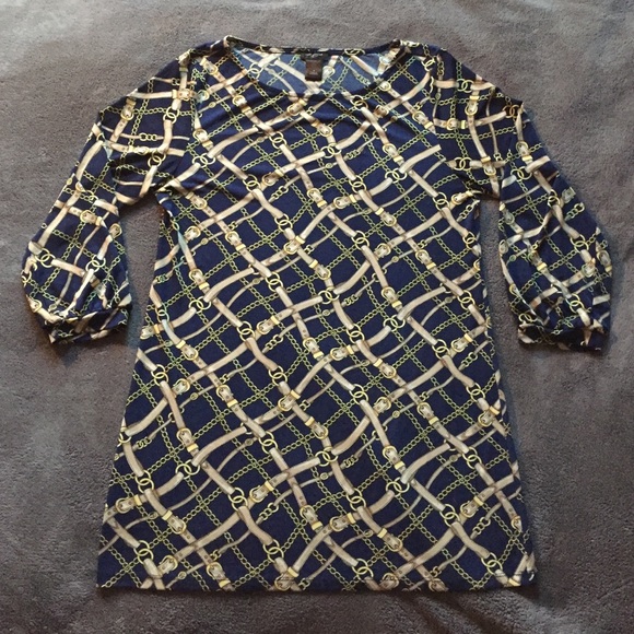 Ann Taylor 3/4 sleeve tunic
