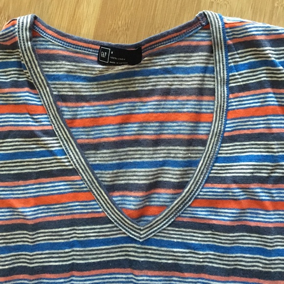 GAP Linen T-Shirt NWT - Picture 2 of 4
