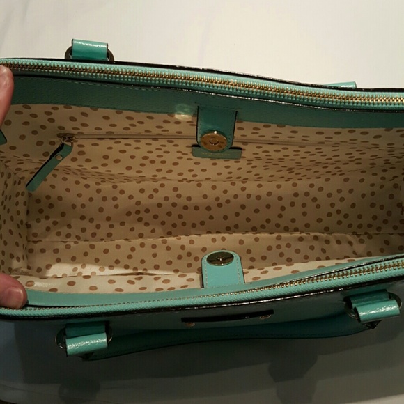 *SOLD* Kate Spade Tiffany Blue Handbag - Picture 2 of 4