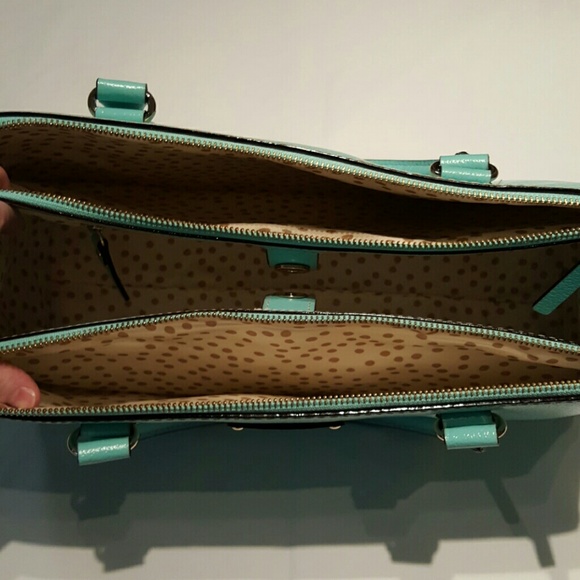 *SOLD* Kate Spade Tiffany Blue Handbag - Picture 3 of 4