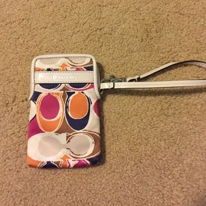 Coach wristlet