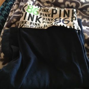 Navy boot cut yoga pants