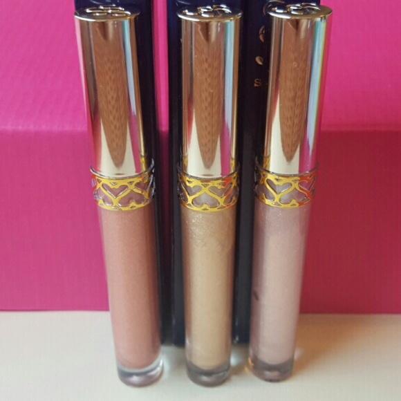 Three Stila Magnificent Metals Glosses NIB