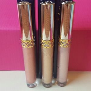 Three Stila Magnificent Metals Glosses NIB