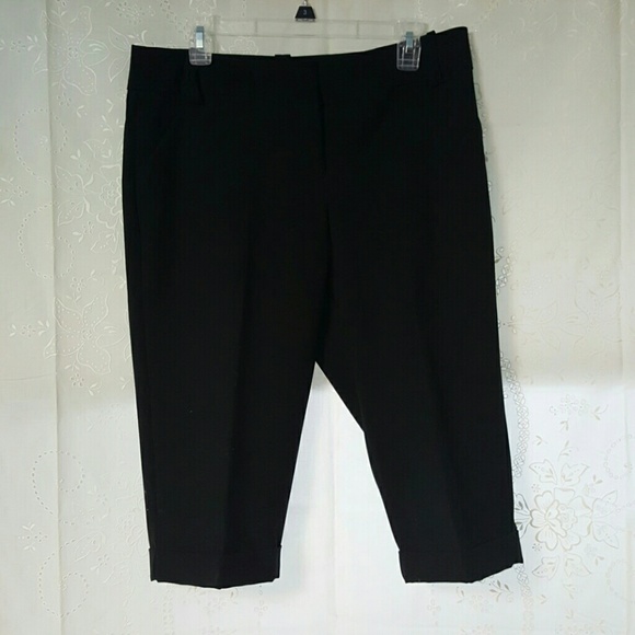Black Dress Capris