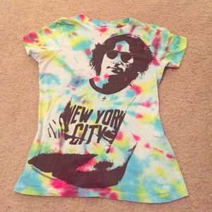 John Lennon tie dye