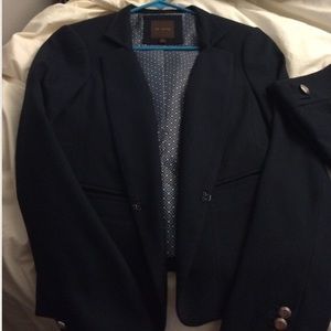 Navy suit jacket