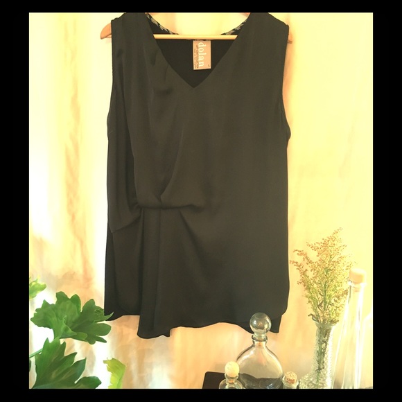 Anthropologie Mixed Media Top