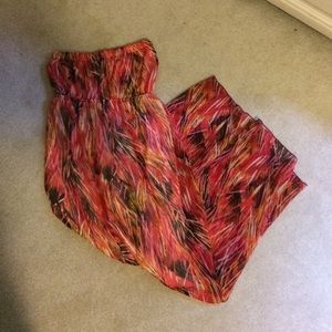 Pink Rose Maxi Dress