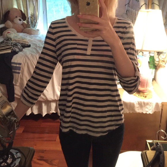 Banana Republic Striped Tee