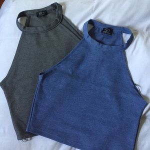 Zara Halter crop top bundle