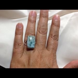 Larimar ring