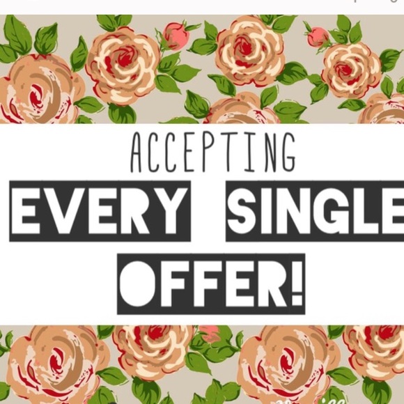 All Reasonable Offers that is🤔🤔 Make me an offer