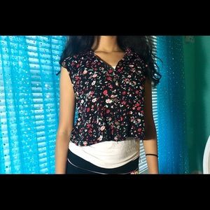 Floral Crop Top