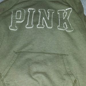Army Green VS Pink hoodie