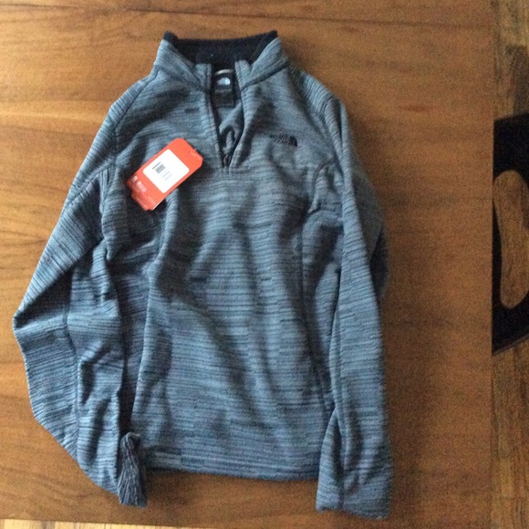 North Face pullover Glacier novelty 1/4 zip fleece