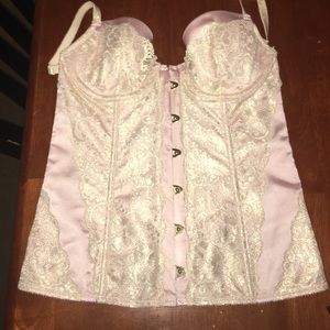 VS Blush and Gold Corset