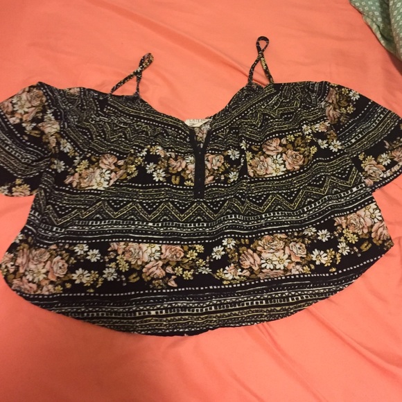 Off the shoulder shirt