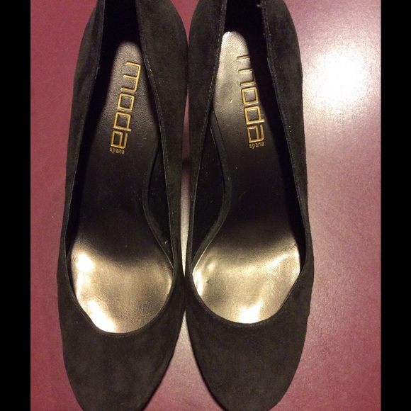 MODA SPANA SUEDE HEELS👠👠👠 - Picture 2 of 4