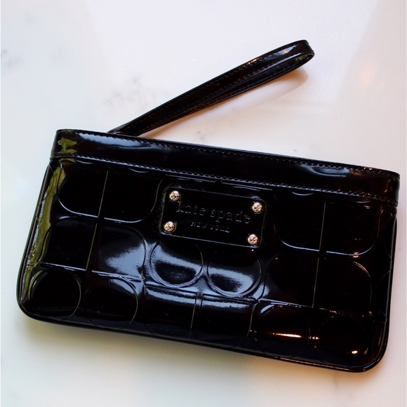 Kate Spade black clutch