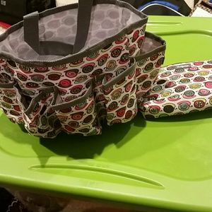 Thirtyone small tote and termal zipper pouch