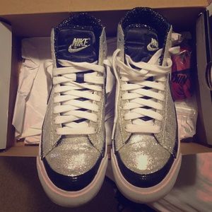 Nike glitter Blazers