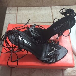 Black Leather sandals