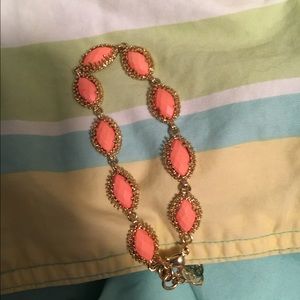Coral Kendra Scott bracelet
