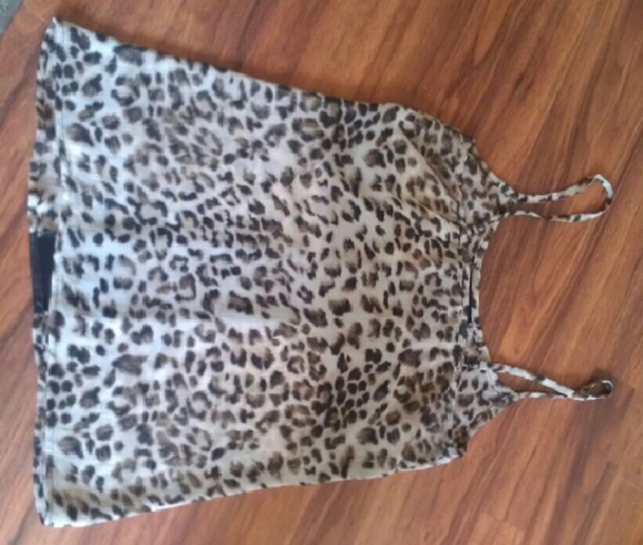 Leopard cross spaghetti strap - Picture 2 of 4