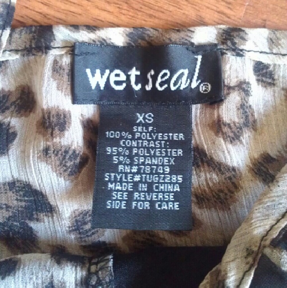 Leopard cross spaghetti strap - Picture 3 of 4