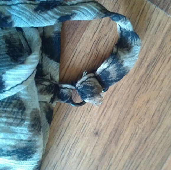 Leopard cross spaghetti strap - Picture 4 of 4