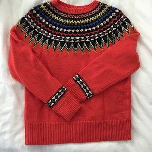 J Crew fairisle sweater
