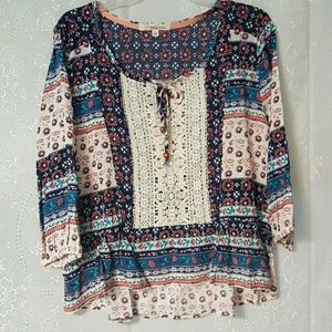 Flower Patterned Blouse