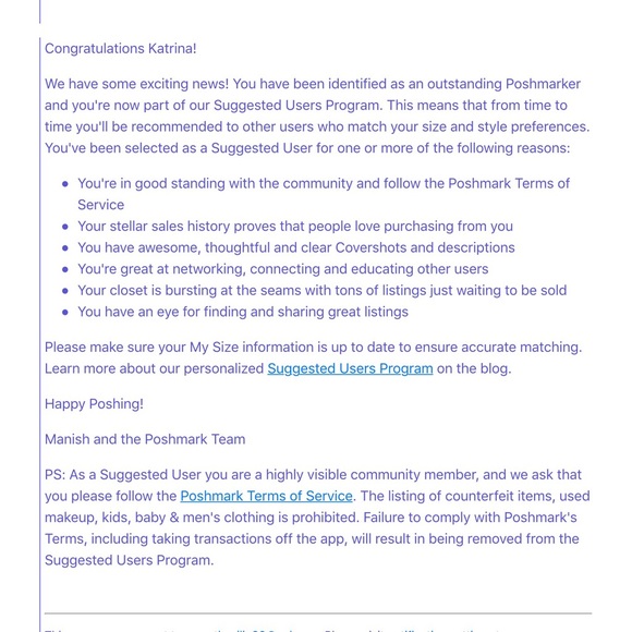 Proud Suggested User