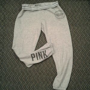 Like New Grey PINK jogger (size small)