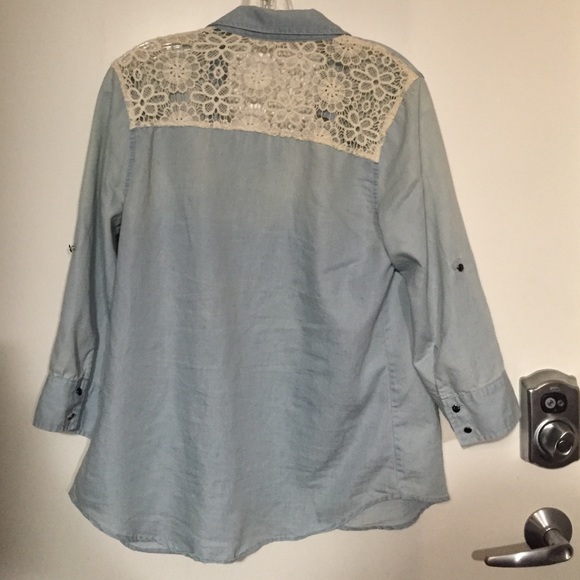 Denim button down - Picture 2 of 2